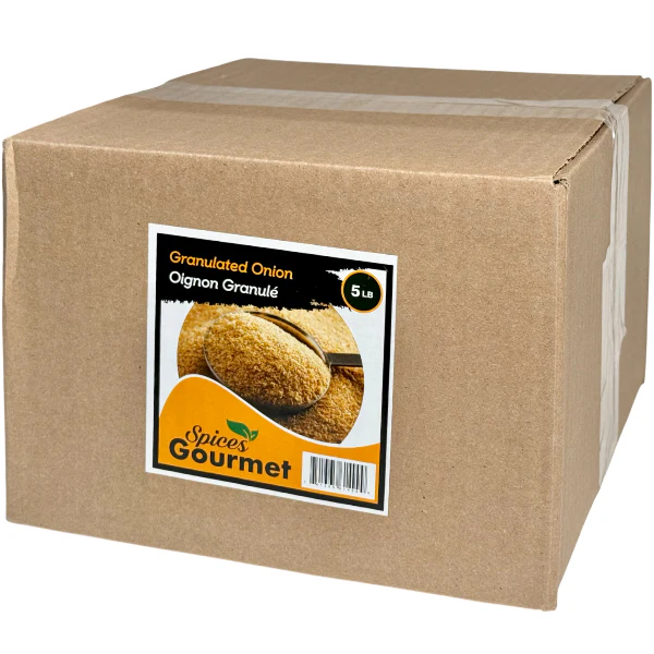 SPICES GOURMET - GRANULATED ONION 5LB