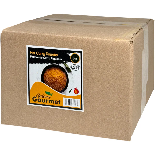 SPICES GOURMET - CURRY POWDER HOT 5LB