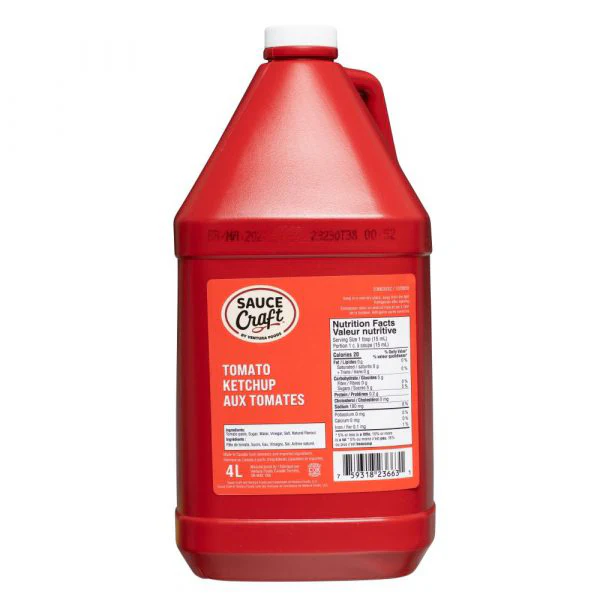 SAUCE CRAFT - KETCHUP CLUB PACK 4LT