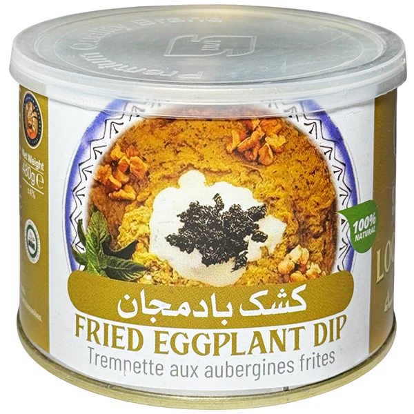 LOGHMEH - FRIED EGGPLANT DIP KASH BADEMJAN 480GR