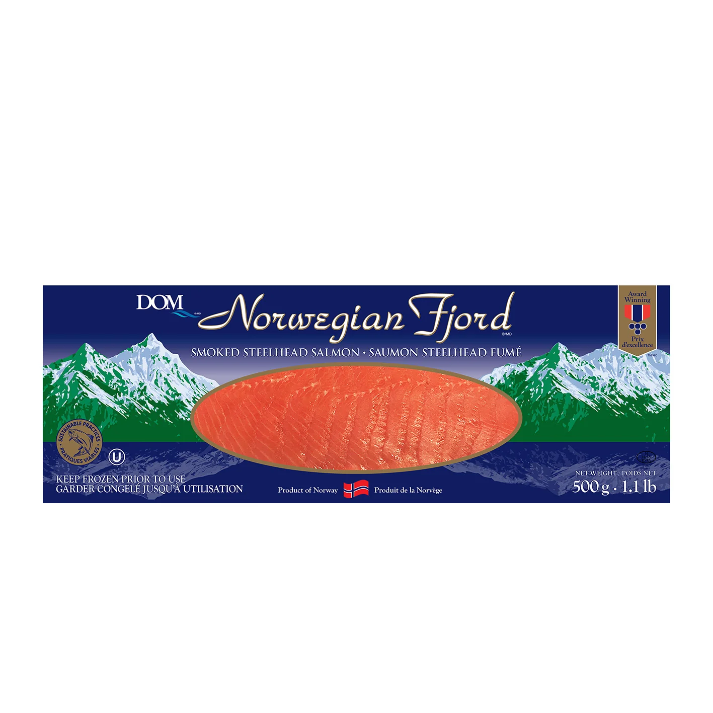 NORWEGIAN - SALMON FJORD 550G