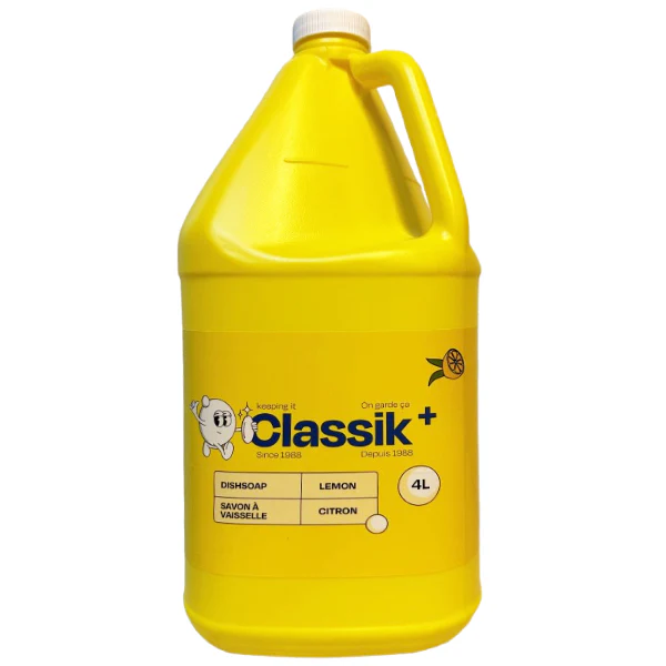 CLASSIK - LEMON PLUS DISH SOAP 4 LT
