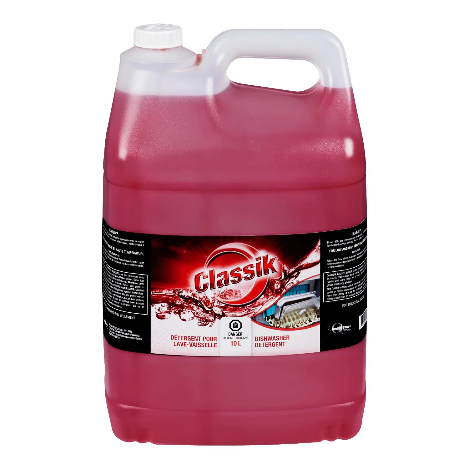 CLASSIK - AUTO DISH DET RED 10LT
