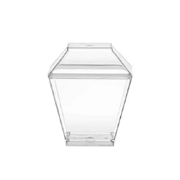 PARTY COUTURE - MEDIUM SQUARE MOUSSE CUP W/COVER 8PK