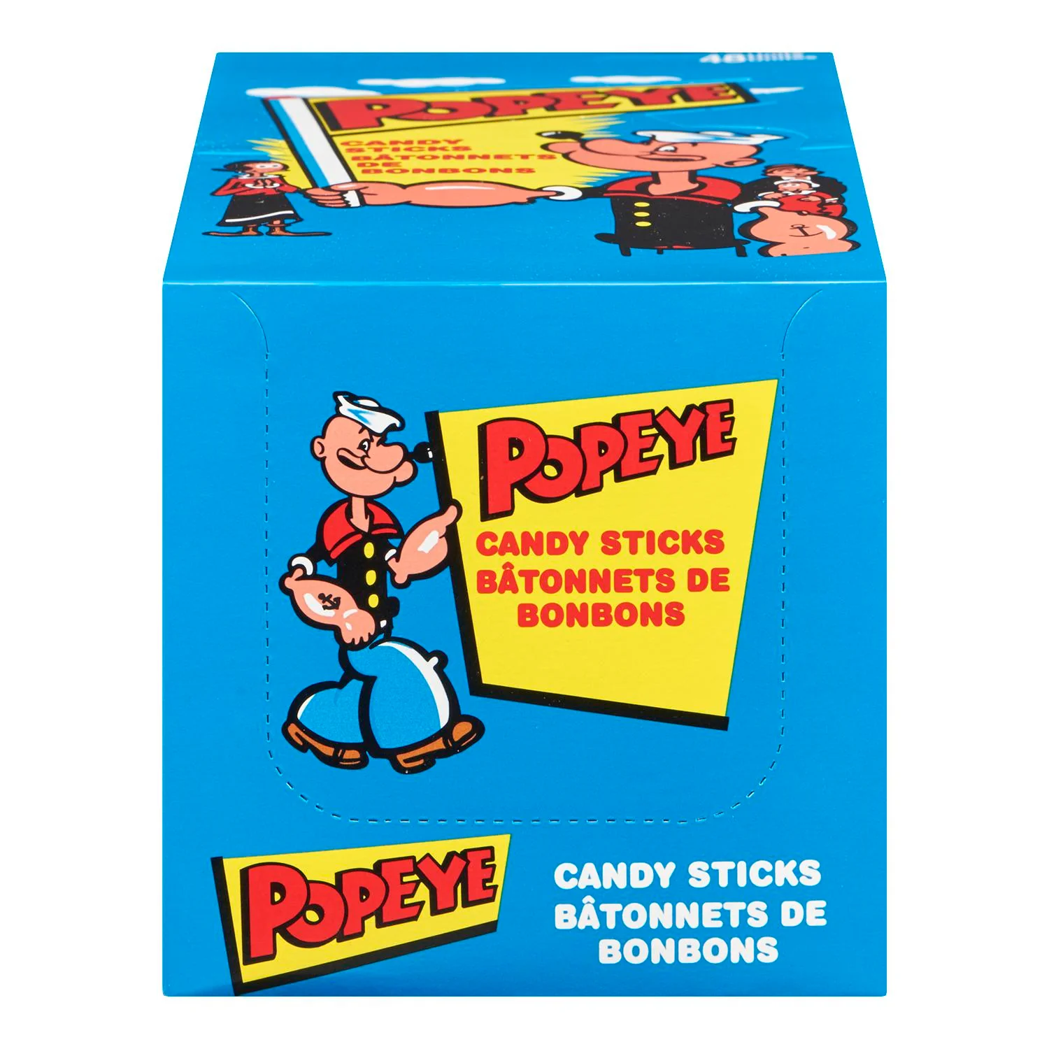 POPEYE - CANDY STICKS 48xPACKETS
