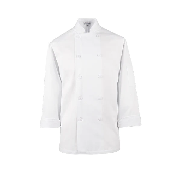BODYGUARD - WHITE CHEF JACKET S EA