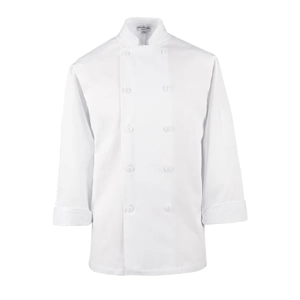 BODYGUARD - WHITE CHEF JACKET L EA