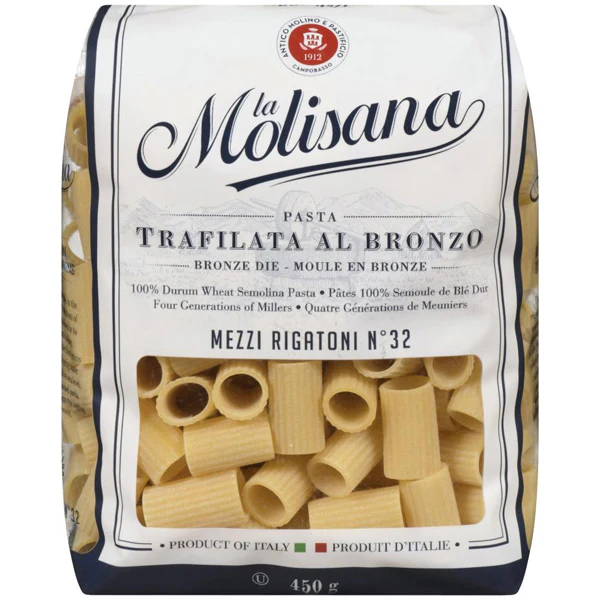 LA MOLISANA - MEZZI RIGATONI #32 450GR