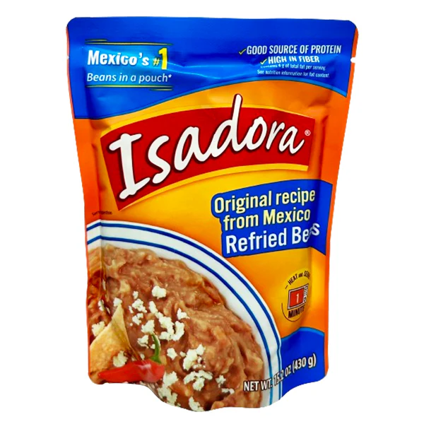 ISADORA - REFRIED PINTO BEANS 430GR