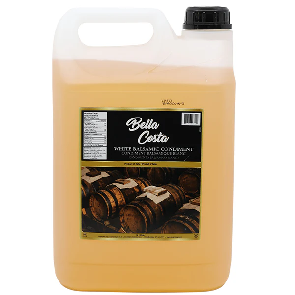BELLA COSTA - WHITE BALSAMIC CONDIMENT 5LT