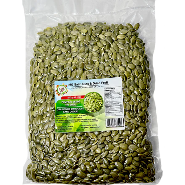 IMG SATIN - PUMPKIN SEEDS NO SHELL 6x500 GR