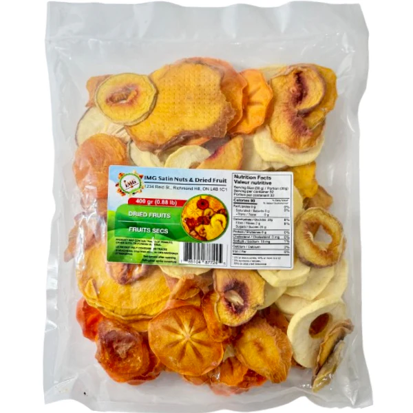 IMG SATIN - DRIED FRUIT 400GR