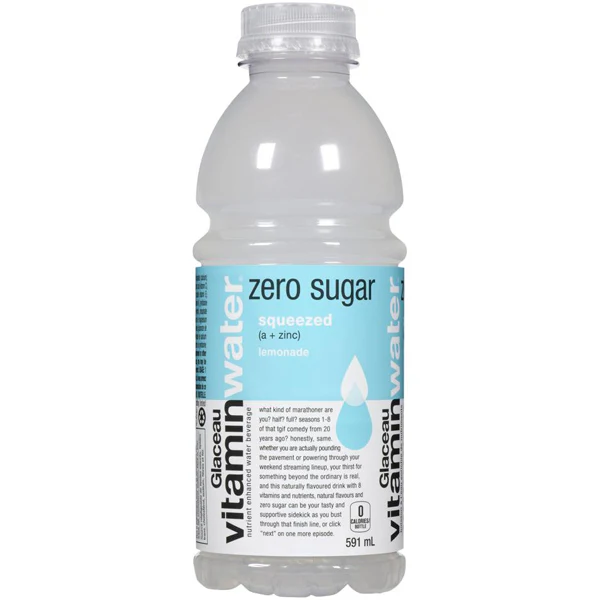 GLACEAU - VITAMIN WATER ZERO SQUEEZED 12x591ML