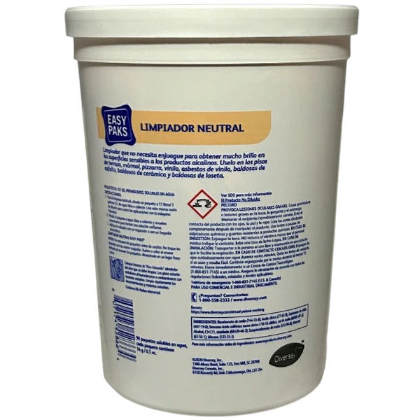 DIVERSEY - EASY PACK NEUTRAL CLEANER 90/14g 1.28 KG