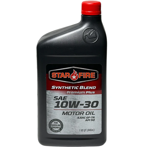 STARFIRE - SYNTHETIC BLEND MOTOR OIL 10W-30 API SN 12x946 ML