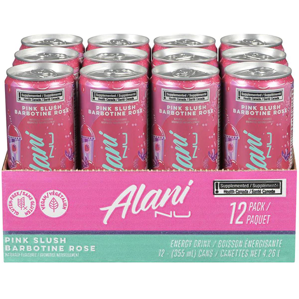 ALANI NU - ENERGY PINK SLUSH 12x355 ML