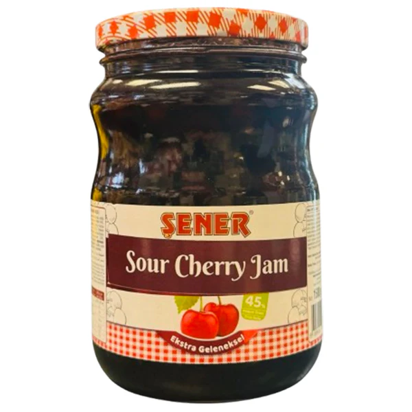 SENER - SOUR CHERRY JAM 6x1.5 KG