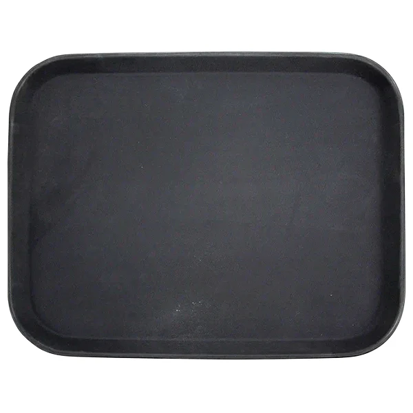 WINCO - EASY HOLD TRAY 14X18IN REC BLACK EA