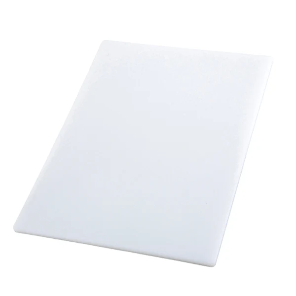 WINCO - WHITE RECTANGLE CUTTING BOARD EA