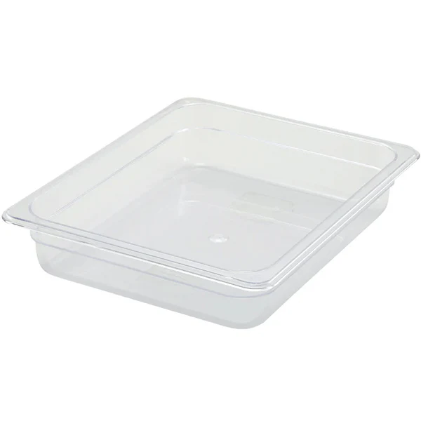 WINCO - HALF SIZE PLASTIC PAN 2.5IN