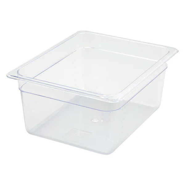 WINCO - 1/2 SIZE PLASTIC FOOD PAN 6IN