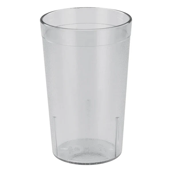WINCO - 9 1/2 OZ CLEAR PEBBLED TUMBLERS 12 PK