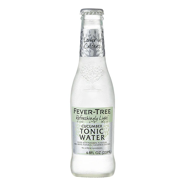 FEVERTREE - CUCUMBER TONIC WATER LIGHT 6x4x200ML