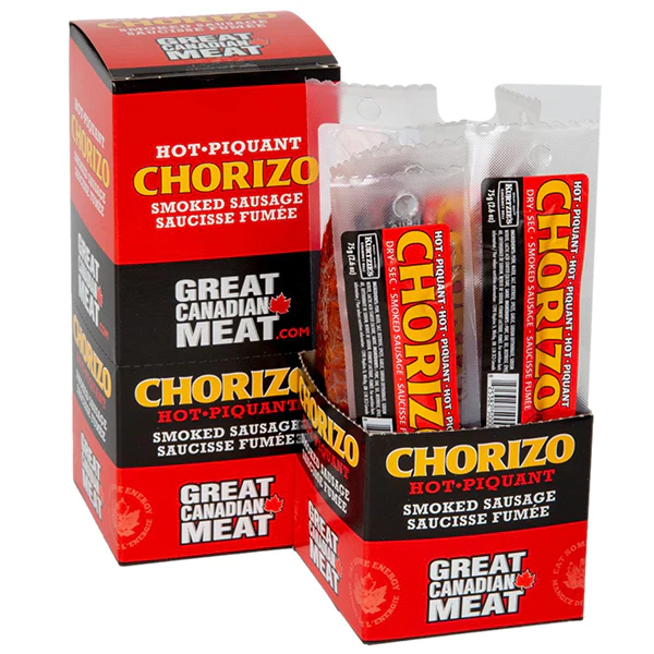 THE GREAT CANADIAN MEAT - TGCM HOT CHORIZO SMOKED SAUSAGE EA