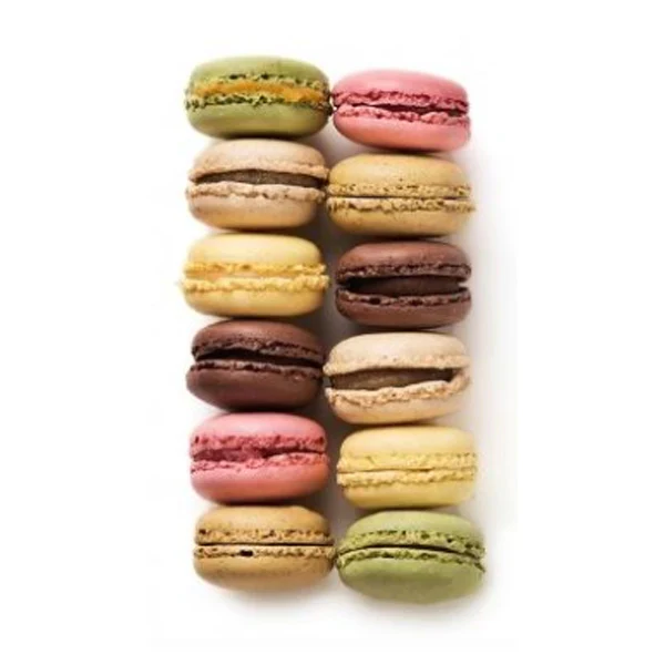 WHITE TOQUE - MACARONS FONDANTS 8X12EA