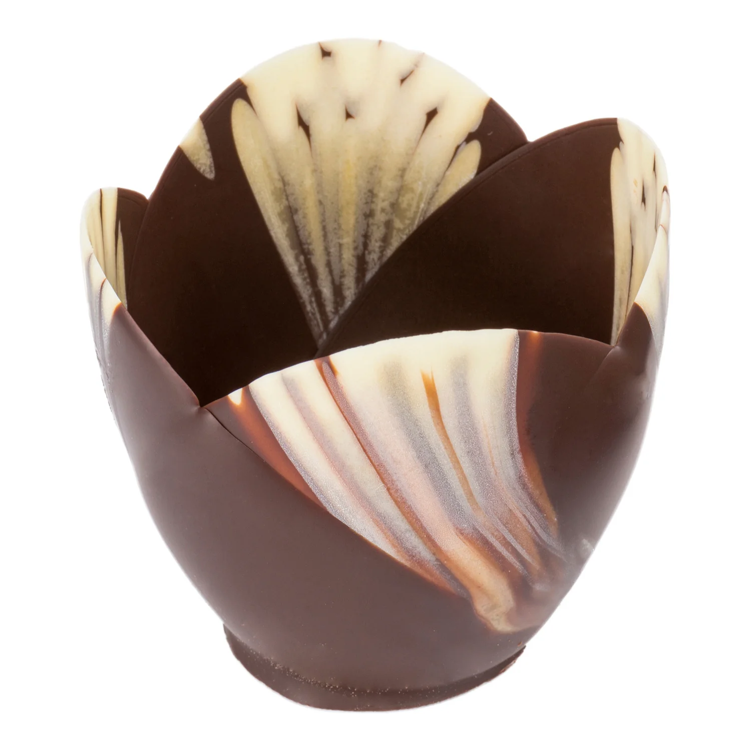 CALLEBAUT - MEDIUM MARBLED TULIP CUPS 36EA