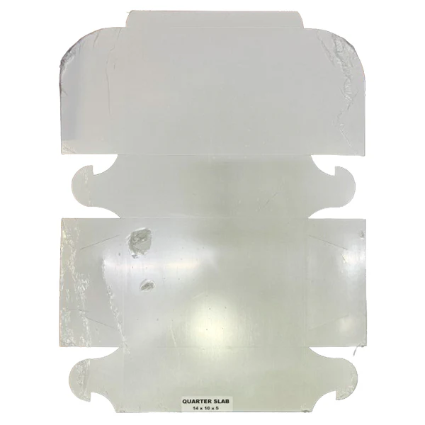 E.B. BOX - CAKE BOXES 14x10x5 1/4 SLAB 100EA
