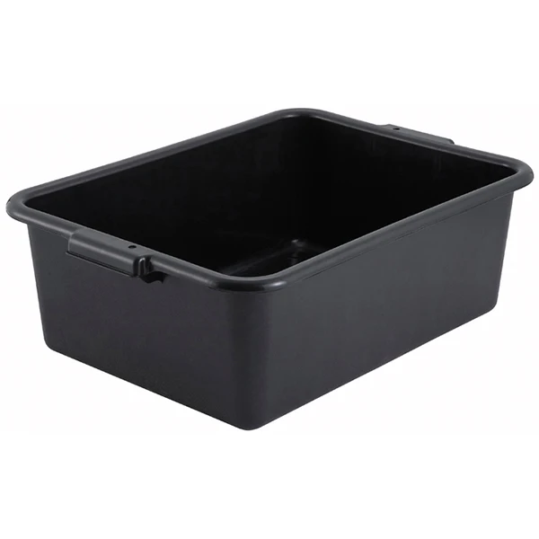 WINCO - DISH BOX BLACK 7IN