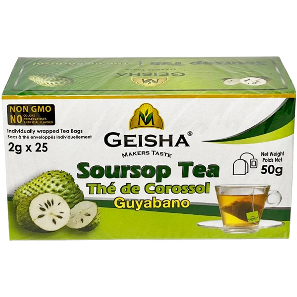 GEESHA - SOURSOP (GUYABANO) TEA 25PK