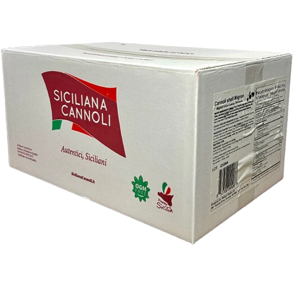 SICILIAN CANNOLI - CHOCOLATE MIGNON 240EA