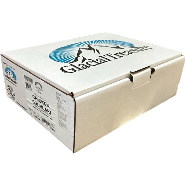 GLACIAL TREASURE - CHICKEN SOUVLAKI MINI 2.8KG