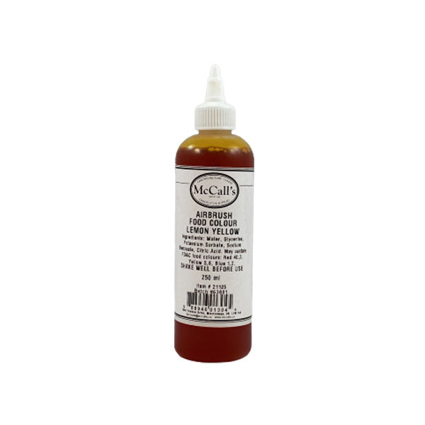 MCCALLS - AIRBRUSH COLOUR LEMON YELLOW 250ML
