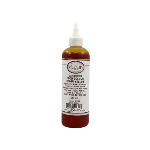 MCCALLS - AIRBRUSH COLOUR LEMON YELLOW 250ML