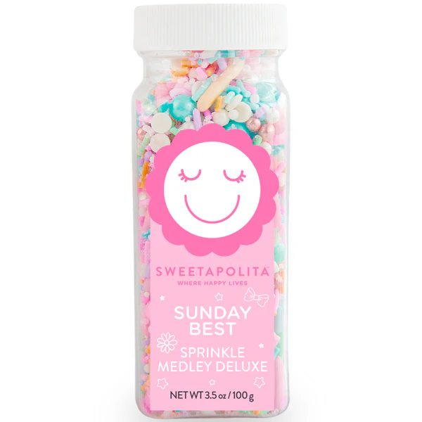 SWEETAPOLITA - SUNDAY BEST SPRINKLE MEDLEY DELUXE BOTTLE 100GR