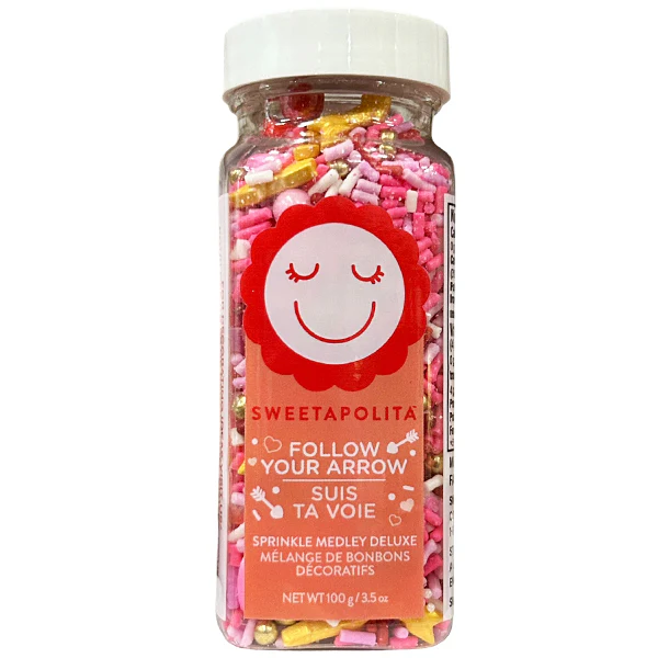 SWEETAPOLITA - FOLLOW YOUR ARROW SPRINKLE MEDLEY DELUXE BOTTLE 100GR