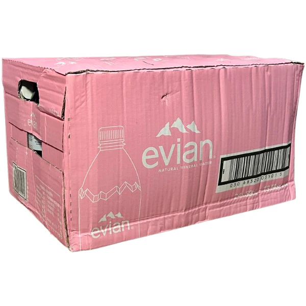 EVIAN - SPRING WATER PLASTIC (US) 24x500ML