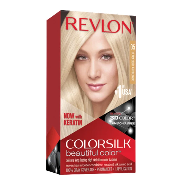 Revlon - Colorsilk #05 Ultra Light Ash Blond 1EA