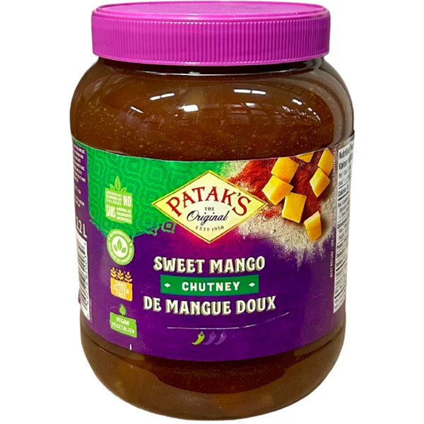 PATAKS - SWEET MANGO CHUTNEY 2x2.2L