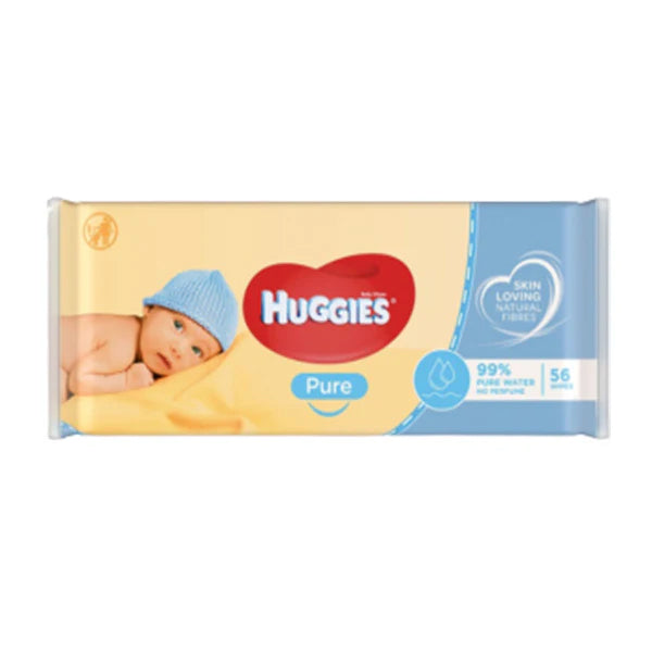 HUGGIES - WIPES PURE GENTLE 10x56 CT