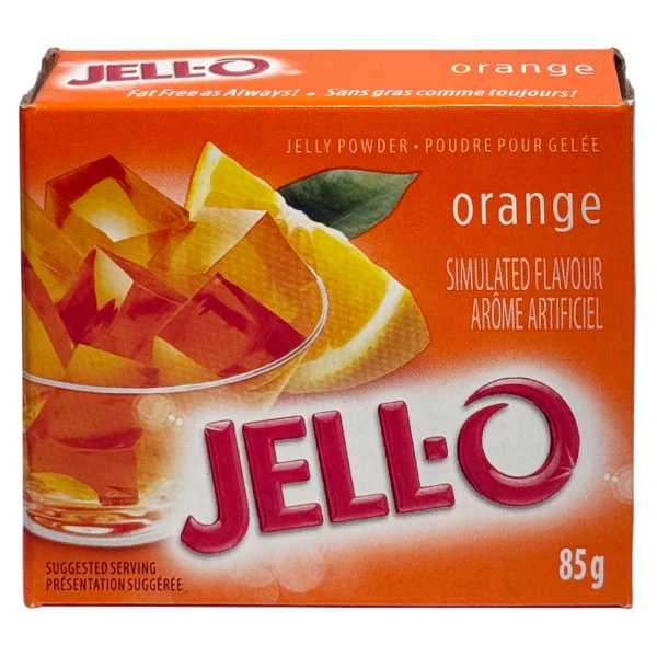 KRAFT - JELLO ORANGE FLAVOUR 24x85 G
