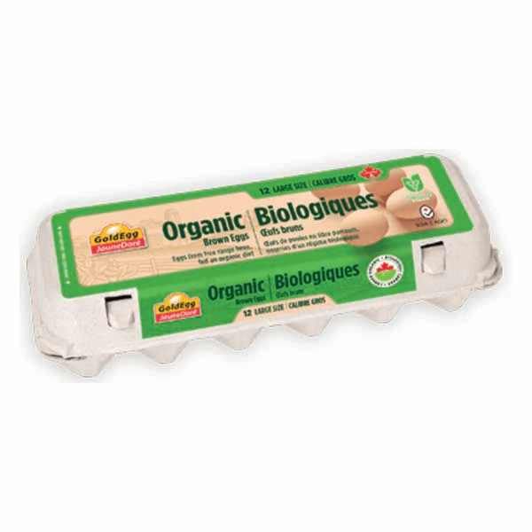 GOLDEGG - GOLD EGG ORGANIC LARGE 12EA
