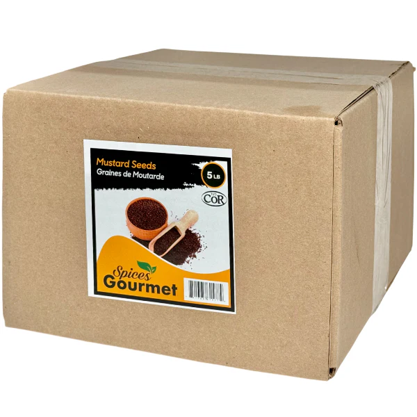 SPICES GOURMET - MUSTARD SEEDS 5LB