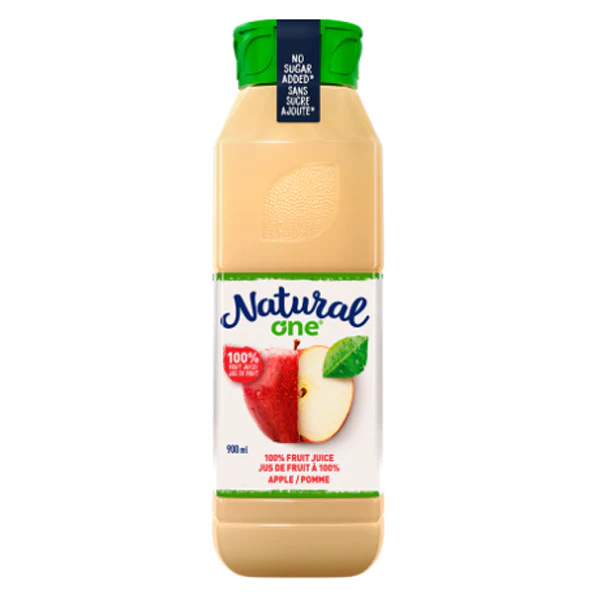 NATURAL ONE - APPLE JUICE NFC 6x900 ML