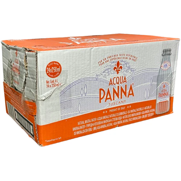 ACQUA PANNA - NATURAL SPRING WATER GLASS 4x6x250 ML