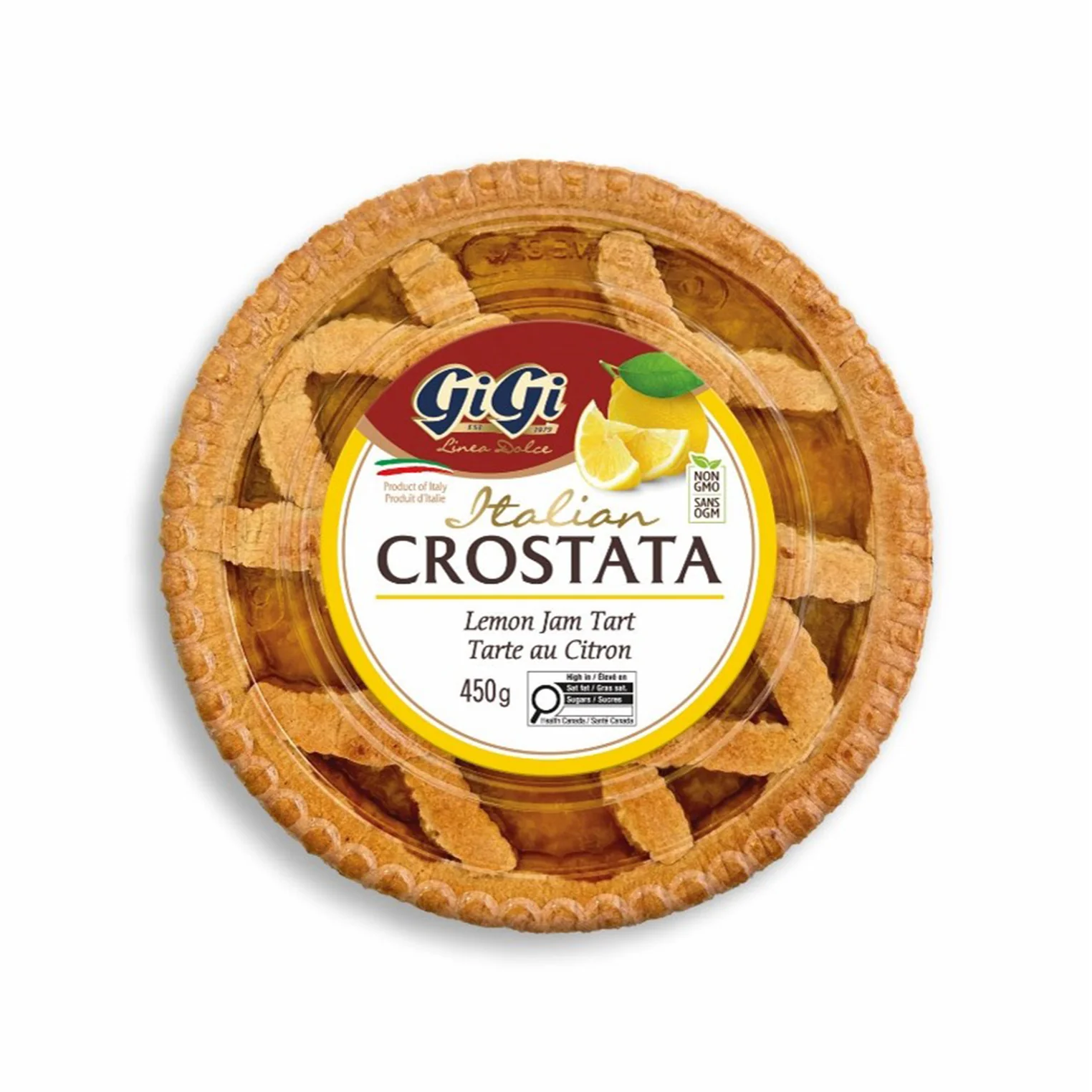 GIGI - CROSTATA LEMON 6x450 GR
