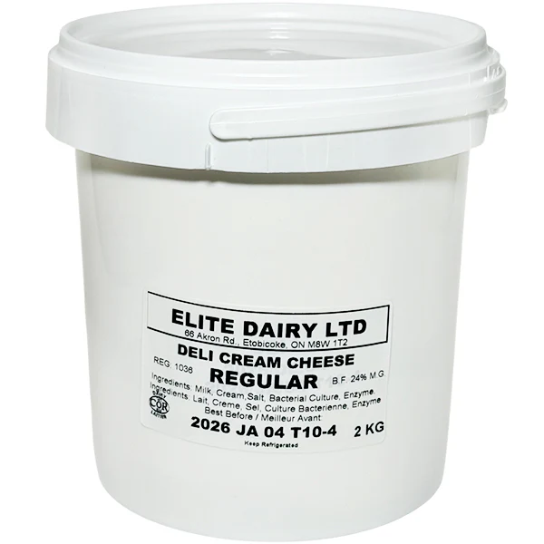 ELITE DAIRY - DELI CREAM CHEESE REG 2KG